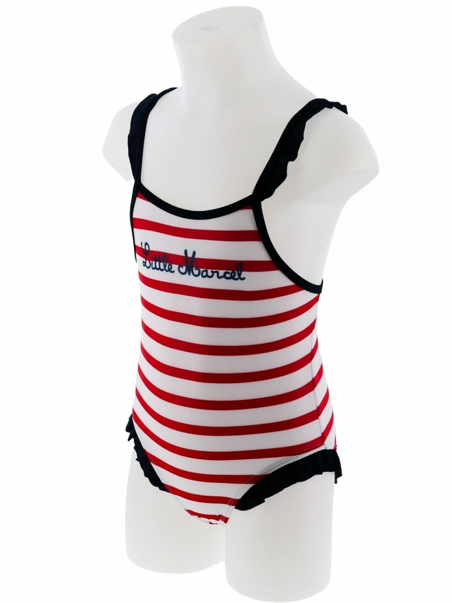 Little Marcel LITTLE MARCEL Maillots de bain | Maillot De Bain 1 Piece Bebe Fille Marin