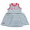 Little Marcel LITTLE MARCEL Robe | Robe Manches Courtes Bebe Fille Marin