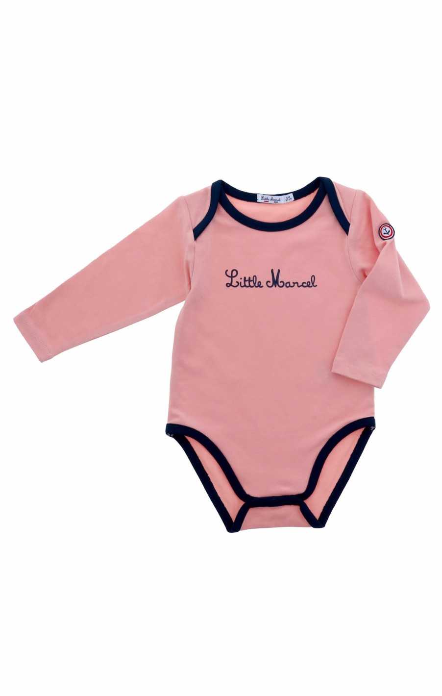 Little Marcel LITTLE MARCEL Bodys | Body Manches Longues Bebe Rose