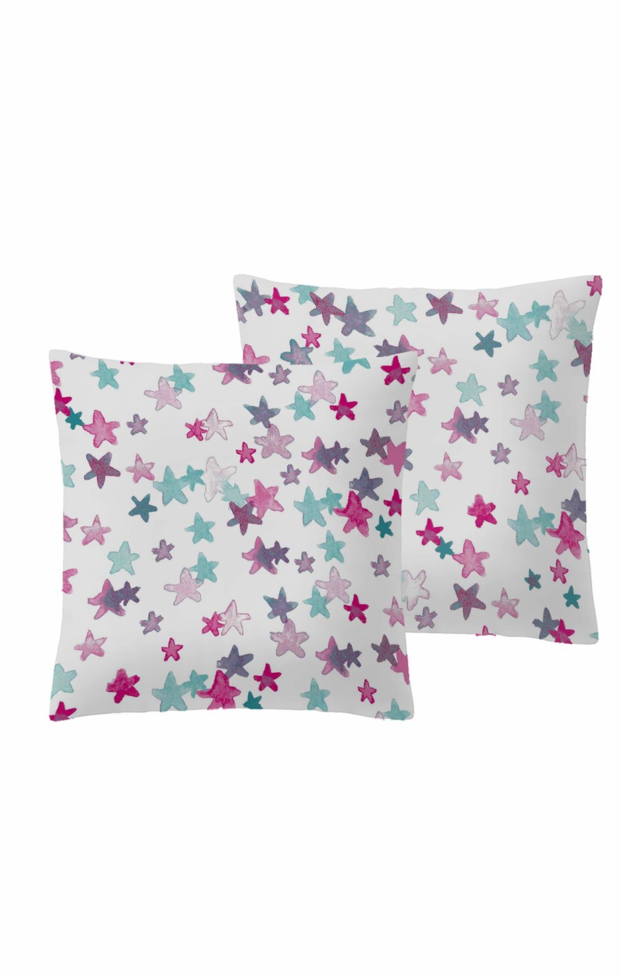 Little Marcel LITTLE MARCEL Taies d’oreiller | Taie D'Oreiller Coton Etoiles Sb Rose 65×65 (2)