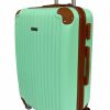 Little Marcel LITTLE MARCEL Valises | Valise Grande Taille 75 Cm Little Marcel Rigide Abs Vert Pastel