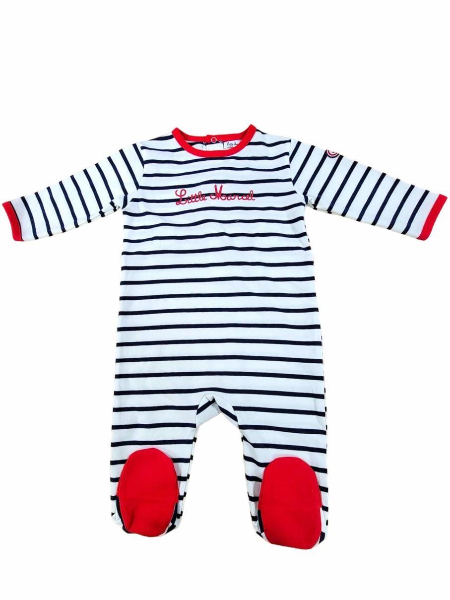 Little Marcel LITTLE MARCEL Pyjamas | Dors Bien Bebe Marin Bleu-Marine