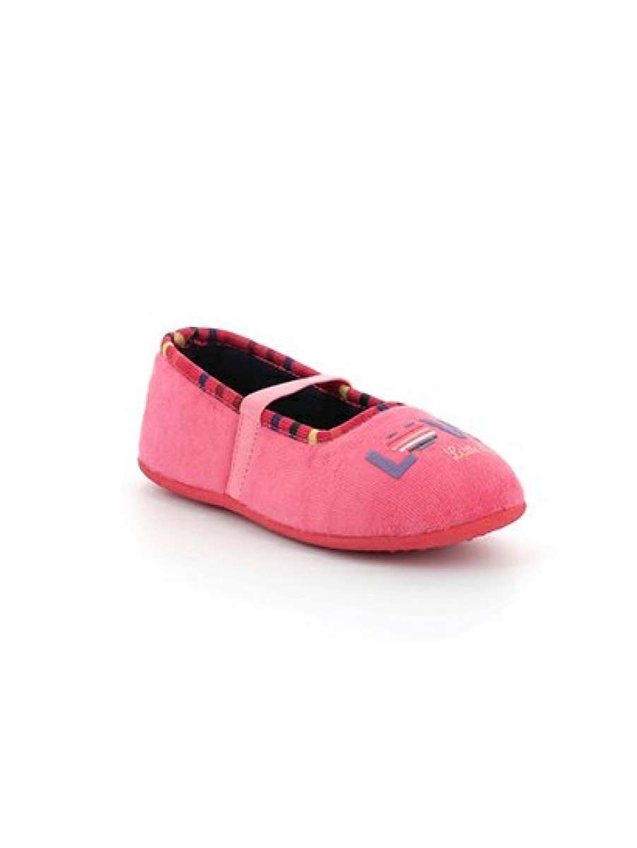 Little Marcel LITTLE MARCEL Chaussures & Chaussons|Accessoires Enfant | Chaussons Rose Fillette