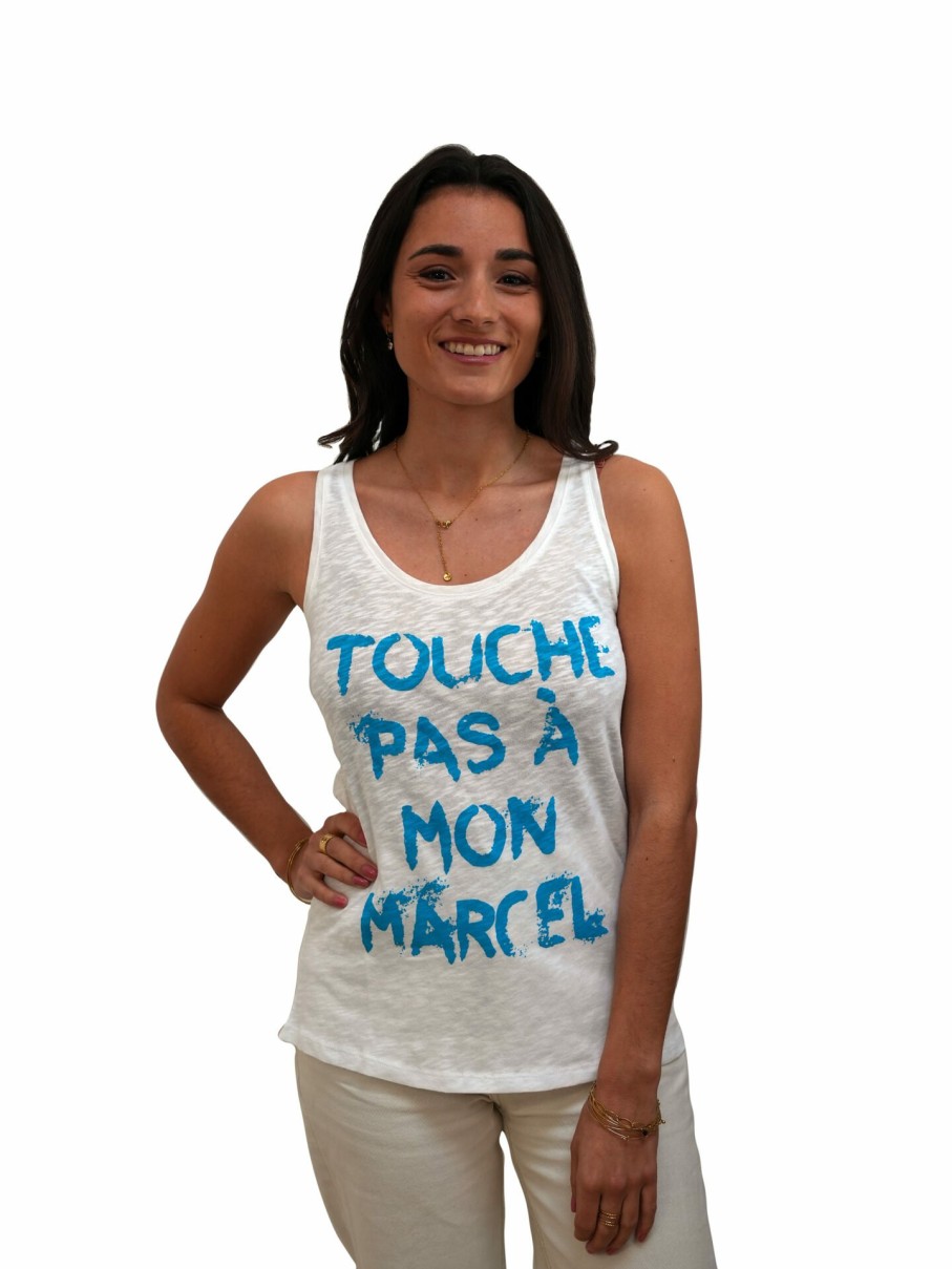 Little Marcel LITTLE MARCEL | Debardeur Femme Siana Blanc