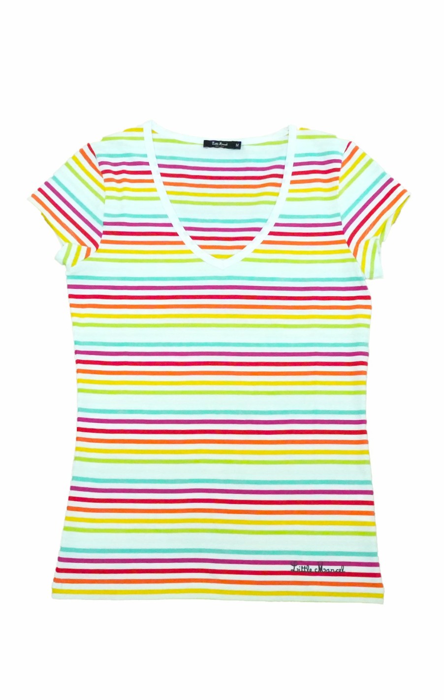 Little Marcel LITTLE MARCEL | Tee-Shirt Manches Courtes Femme Alexina Mc Multi 001Fb