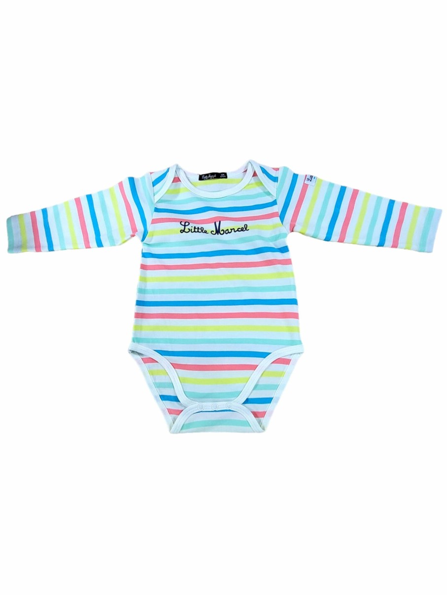 Little Marcel LITTLE MARCEL Bodys | Body Manches Longues Bebe Multi Fb